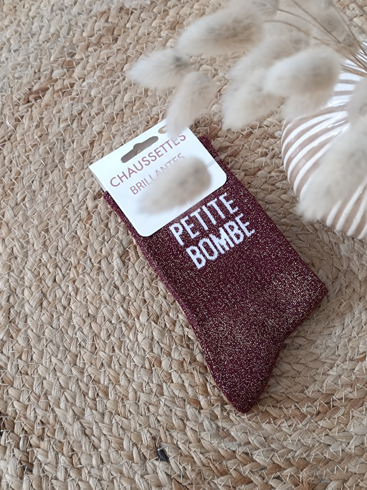 Chaussettes à paillettes - Petite bombe