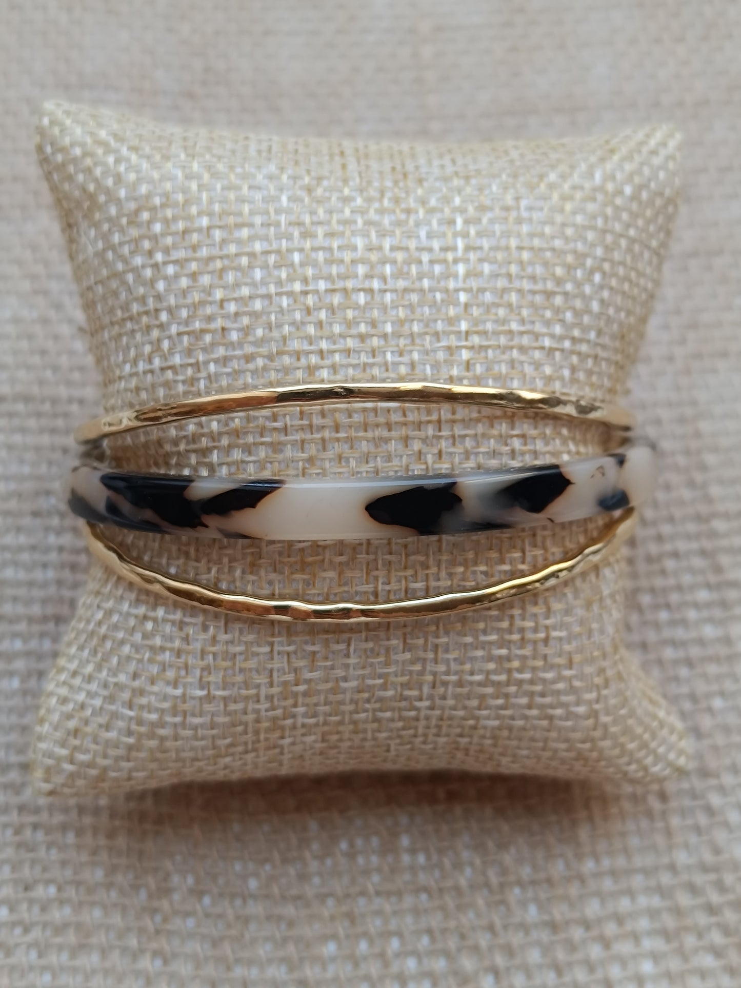 Bracelet Jonc Léopard