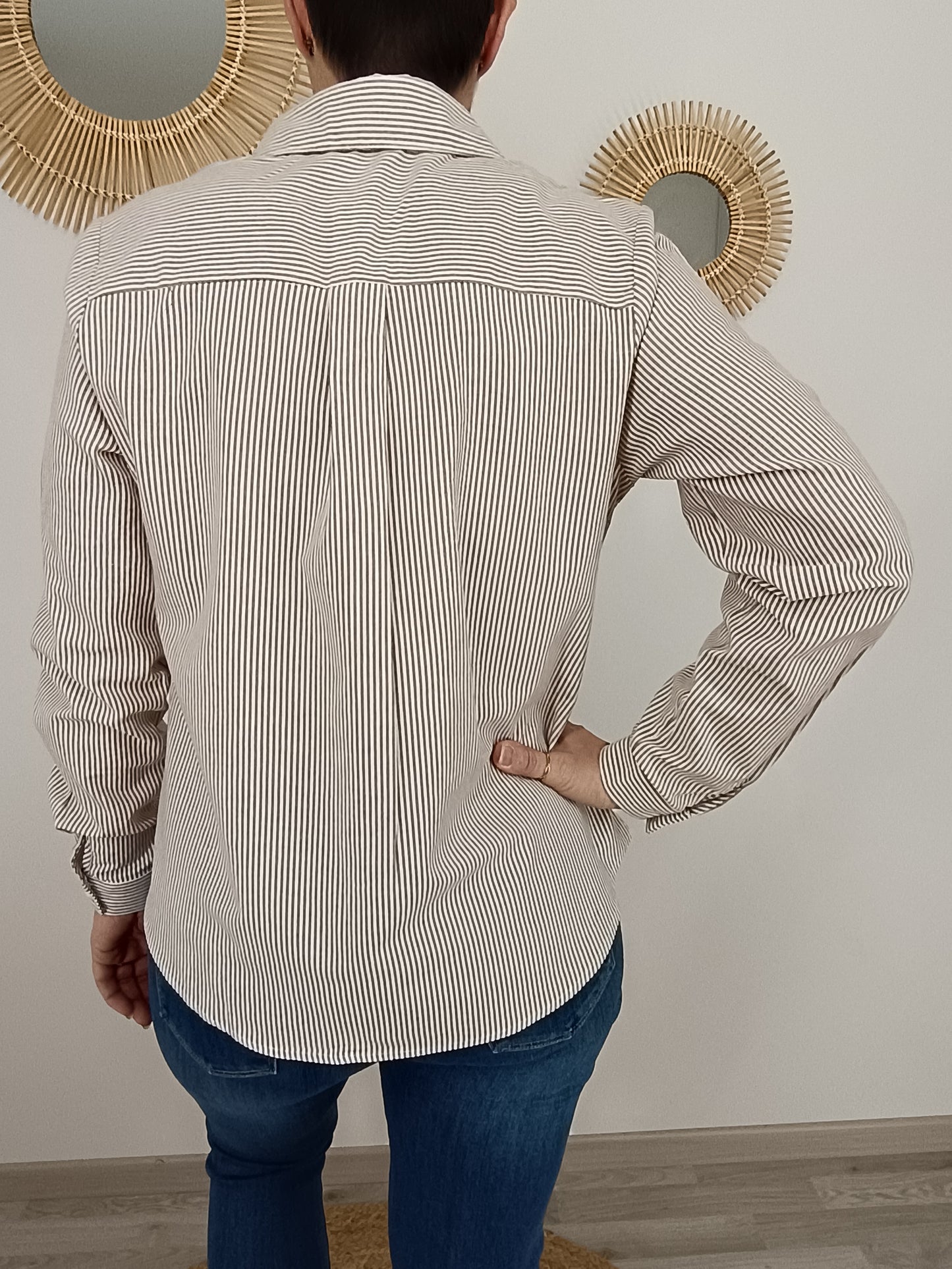 Chemise rayée Lélia