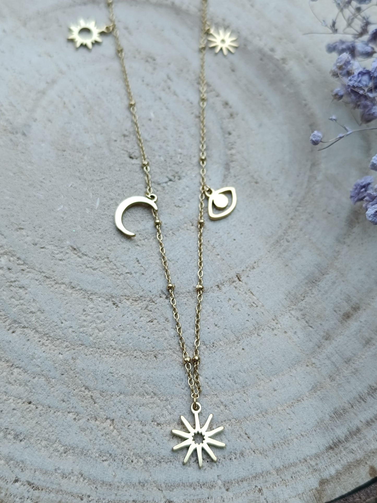 Collier sautoir Léon